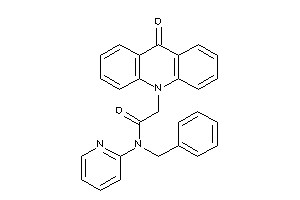 Image of N-benzyl-2-(9-ketoacridin-10-yl)-N-(2-pyridyl)acetamide