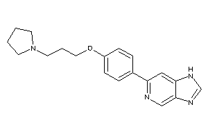 Image of 6-[4-(3-pyrrolidinopropoxy)phenyl]-1H-imidazo[4,5-c]pyridine