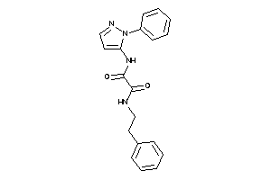 N-phenethyl-N'-(2-phenylpyrazol-3-yl)oxamide