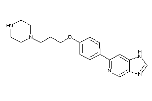 6-[4-(3-piperazinopropoxy)phenyl]-1H-imidazo[4,5-c]pyridine
