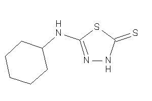 5-(cyclohexylamino)-3H-1,3,4-thiadiazole-2-thione