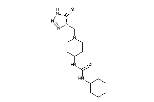 1-cyclohexyl-3-[1-[(5-thioxo-1H-tetrazol-4-yl)methyl]-4-piperidyl]urea
