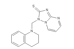 1-(3,4-dihydro-2H-quinolin-1-ylmethyl)-[1,2,4]triazolo[1,5-a]pyrimidine-2-thione