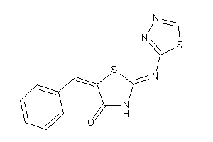 5-benzal-2-(1,3,4-thiadiazol-2-ylimino)thiazolidin-4-one