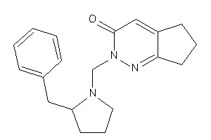 2-[(2-benzylpyrrolidino)methyl]-6,7-dihydro-5H-cyclopenta[c]pyridazin-3-one