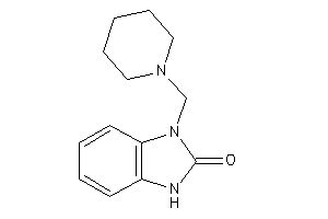 3-(piperidinomethyl)-1H-benzimidazol-2-one