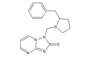 Image of 1-[(2-benzylpyrrolidino)methyl]-[1,2,4]triazolo[1,5-a]pyrimidine-2-thione
