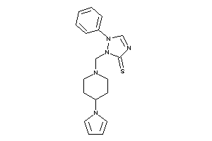 1-phenyl-2-[(4-pyrrol-1-ylpiperidino)methyl]-1,2,4-triazole-3-thione