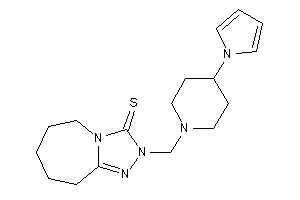 2-[(4-pyrrol-1-ylpiperidino)methyl]-6,7,8,9-tetrahydro-5H-[1,2,4]triazolo[4,3-a]azepine-3-thione