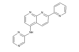 Pyrazin-2-yl-[7-(2-pyridyl)-1,8-naphthyridin-4-yl]amine