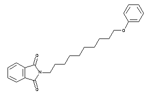 2-(10-phenoxydecyl)isoindoline-1,3-quinone