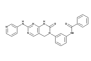 N-[3-[7-keto-2-(3-pyridylamino)-5,8-dihydropyrimido[4,5-d]pyrimidin-6-yl]phenyl]benzamide