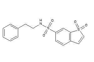 1,1-diketo-N-phenethyl-benzothiophene-6-sulfonamide