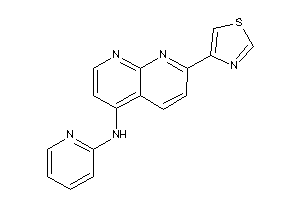 2-pyridyl-(7-thiazol-4-yl-1,8-naphthyridin-4-yl)amine