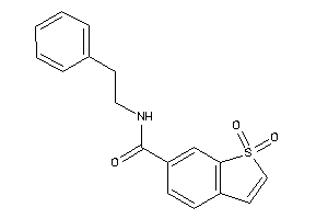 1,1-diketo-N-phenethyl-benzothiophene-6-carboxamide