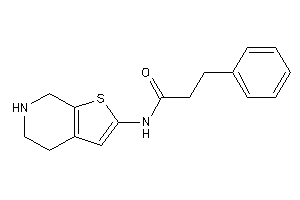 3-phenyl-N-(4,5,6,7-tetrahydrothieno[2,3-c]pyridin-2-yl)propionamide