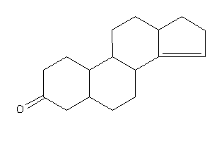 Image of 1,2,4,5,6,7,8,9,10,11,12,13,16,17-tetradecahydrocyclopenta[a]phenanthren-3-one