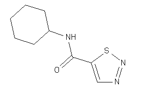 Image of N-cyclohexylthiadiazole-5-carboxamide