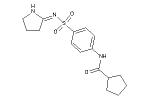 Image of N-[4-(pyrrolidin-2-ylideneamino)sulfonylphenyl]cyclopentanecarboxamide