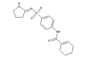 N-[4-(pyrrolidin-2-ylideneamino)sulfonylphenyl]cyclohexene-1-carboxamide