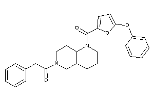 1-[1-(5-phenoxy-2-furoyl)-2,3,4,4a,5,7,8,8a-octahydro-1,6-naphthyridin-6-yl]-2-phenyl-ethanone