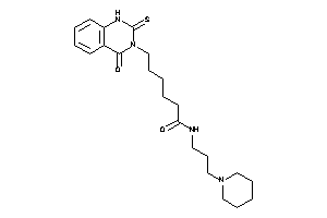 6-(4-keto-2-thioxo-1H-quinazolin-3-yl)-N-(3-piperidinopropyl)hexanamide