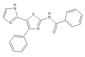 Image of N-[5-(1H-imidazol-2-yl)-4-phenyl-thiazol-2-yl]benzamide