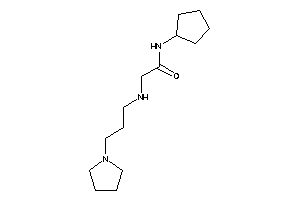 Image of N-cyclopentyl-2-(3-pyrrolidinopropylamino)acetamide