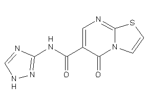 5-keto-N-(1H-1,2,4-triazol-3-yl)thiazolo[3,2-a]pyrimidine-6-carboxamide
