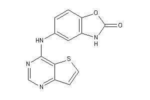 Image of 5-(thieno[3,2-d]pyrimidin-4-ylamino)-3H-1,3-benzoxazol-2-one
