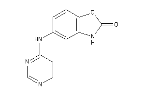 5-(4-pyrimidylamino)-3H-1,3-benzoxazol-2-one