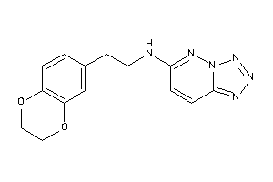 2-(2,3-dihydro-1,4-benzodioxin-6-yl)ethyl-(tetrazolo[5,1-f]pyridazin-6-yl)amine