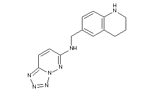 1,2,3,4-tetrahydroquinolin-6-ylmethyl(tetrazolo[5,1-f]pyridazin-6-yl)amine