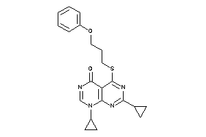 Image of 2,8-dicyclopropyl-4-(3-phenoxypropylthio)pyrimido[4,5-d]pyrimidin-5-one