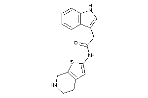 2-(1H-indol-3-yl)-N-(4,5,6,7-tetrahydrothieno[2,3-c]pyridin-2-yl)acetamide