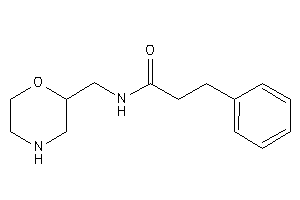 N-(morpholin-2-ylmethyl)-3-phenyl-propionamide