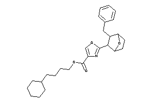 Image of 2-(5-benzyl-7-oxabicyclo[2.2.1]heptan-6-yl)oxazole-4-carboxylic Acid 4-cyclohexylbutyl Ester