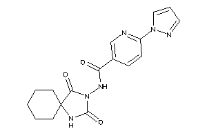 N-(2,4-diketo-1,3-diazaspiro[4.5]decan-3-yl)-6-pyrazol-1-yl-nicotinamide