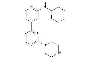 Cyclohexyl-[4-(6-piperazino-2-pyridyl)-2-pyridyl]amine