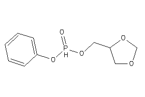 4-(phenoxyphosphonoyloxymethyl)-1,3-dioxolane