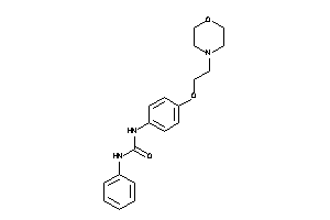 Image of 1-[4-(2-morpholinoethoxy)phenyl]-3-phenyl-urea