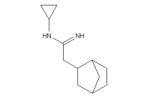 Image of N-cyclopropyl-2-(2-norbornyl)acetamidine