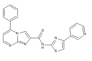 Image of 5-phenyl-N-[4-(3-pyridyl)thiazol-2-yl]imidazo[1,2-a]pyrimidine-2-carboxamide