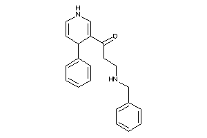 3-(benzylamino)-1-(4-phenyl-1,4-dihydropyridin-3-yl)propan-1-one