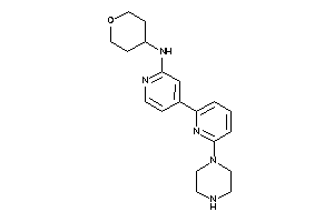 [4-(6-piperazino-2-pyridyl)-2-pyridyl]-tetrahydropyran-4-yl-amine