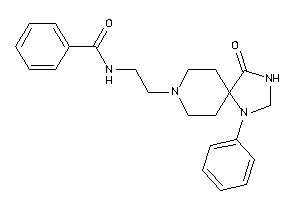 Image of N-[2-(1-keto-4-phenyl-2,4,8-triazaspiro[4.5]decan-8-yl)ethyl]benzamide