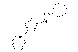 (cyclohexylideneamino)-(4-phenylthiazol-2-yl)amine