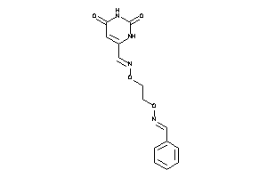 6-[2-(benzalamino)oxyethyloximinomethyl]uracil