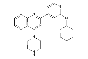 Cyclohexyl-[4-(4-piperazinoquinazolin-2-yl)-2-pyridyl]amine