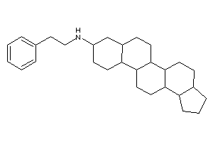 Image of 2,3,3a,4,5,5a,5b,6,7,7a,8,9,10,11,11a,11b,12,13,13a,13b-icosahydro-1H-cyclopenta[a]chrysen-9-yl(phenethyl)amine